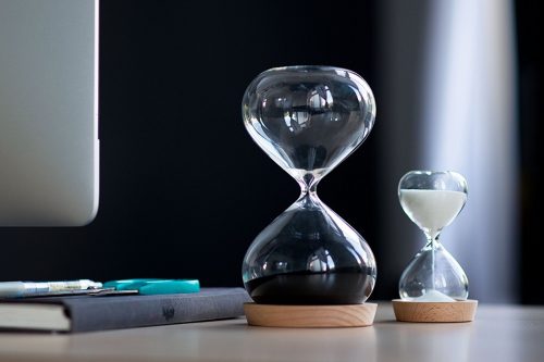 Magnetic Hourglass Productivity Timer